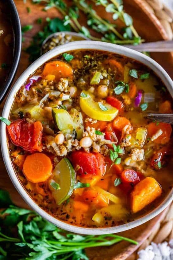 Chicken & Vegetable Soup